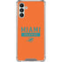 NFL Miami Dolphins Orange Performance Series Galaxy A13 5G Clear Case