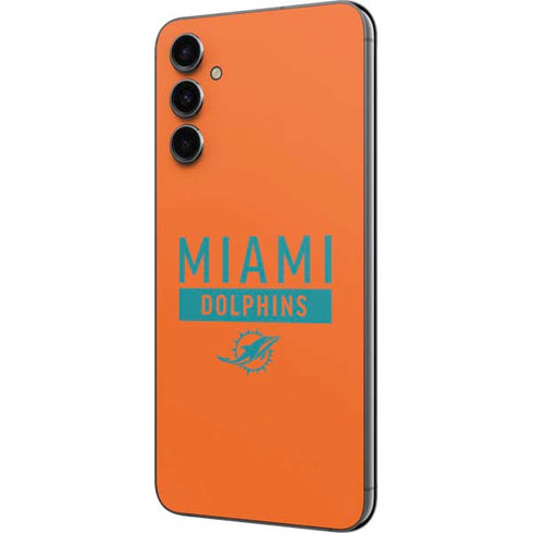 NFL Miami Dolphins Orange Performance Series Galaxy A14 5G Skin