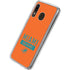 NFL Miami Dolphins Orange Performance Series Galaxy A20 Clear Case