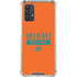 NFL Miami Dolphins Orange Performance Series Galaxy A32 5G Clear Case