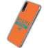 NFL Miami Dolphins Orange Performance Series Galaxy A50 Clear Case