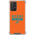 NFL Miami Dolphins Orange Performance Series Galaxy A52 5G Clear Case