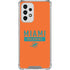 NFL Miami Dolphins Orange Performance Series Galaxy A53 5G Clear Case