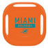NFL Miami Dolphins Orange Performance Series Galaxy Buds Pro Skin