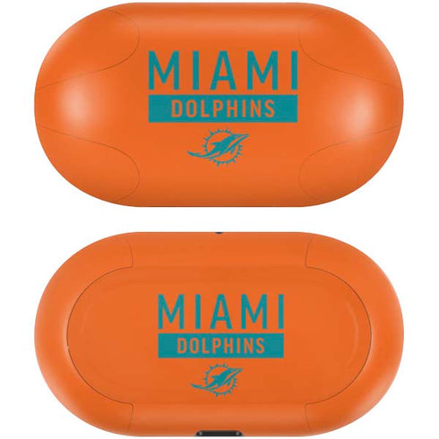 NFL Miami Dolphins Orange Performance Series Galaxy Buds Skin