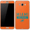 NFL Miami Dolphins Orange Performance Series Galaxy J7 Skin