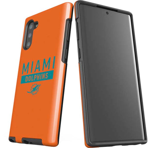 NFL Miami Dolphins Orange Performance Series Galaxy Note 10 Pro Case