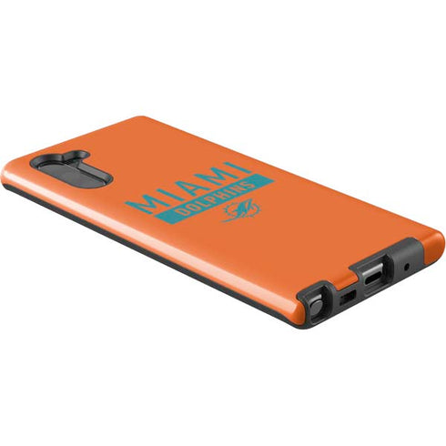 NFL Miami Dolphins Orange Performance Series Galaxy Note 10 Pro Case