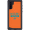 NFL Miami Dolphins Orange Performance Series Galaxy Note 10 Waterproof Case