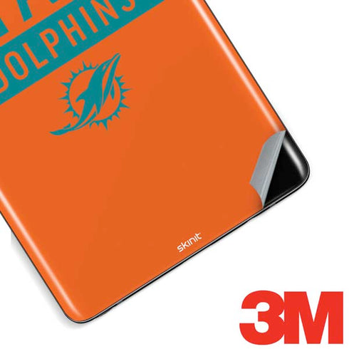 NFL Miami Dolphins Orange Performance Series Galaxy Note 8 Skin