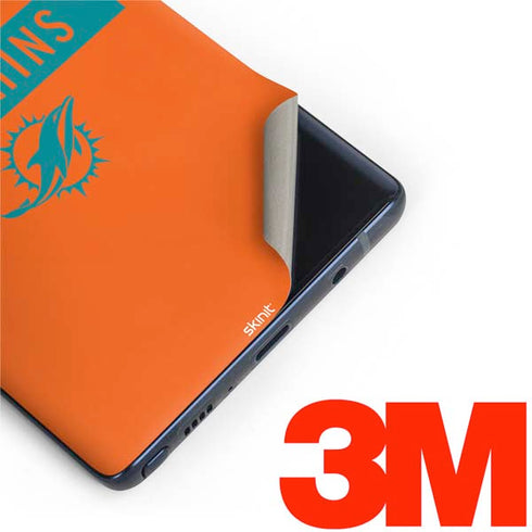 NFL Miami Dolphins Orange Performance Series Galaxy Note 9 Skin