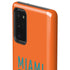 NFL Miami Dolphins Orange Performance Series Galaxy Note20 5G Pro Case