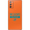 NFL Miami Dolphins Orange Performance Series Galaxy Note20 5G Skin