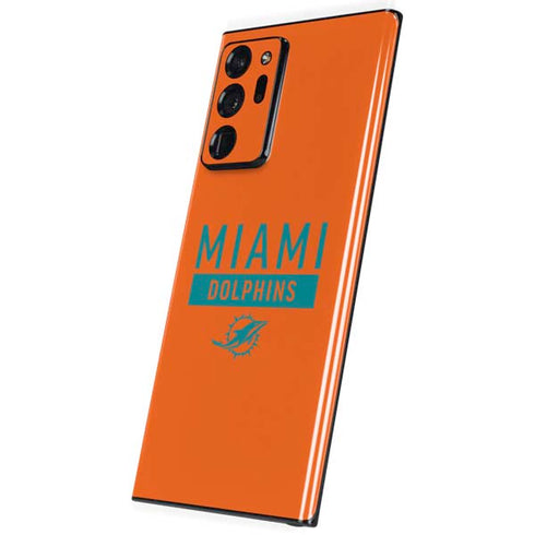 NFL Miami Dolphins Orange Performance Series Galaxy Note20 Ultra 5G Skin
