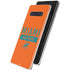 NFL Miami Dolphins Orange Performance Series Galaxy S10 Plus Skin