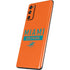 NFL Miami Dolphins Orange Performance Series Galaxy S20 Fan Edition Skin