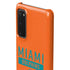 NFL Miami Dolphins Orange Performance Series Galaxy S20 Lite Case