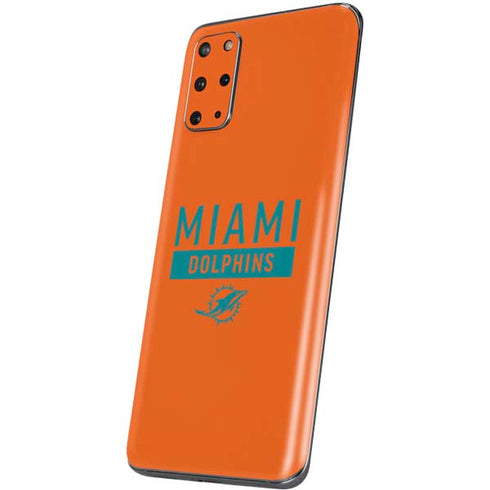NFL Miami Dolphins Orange Performance Series Galaxy S20 Plus Skin