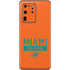 NFL Miami Dolphins Orange Performance Series Galaxy S20 Ultra 5G Skin