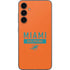 NFL Miami Dolphins Orange Performance Series Galaxy S23 FE Skin
