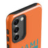 NFL Miami Dolphins Orange Performance Series Galaxy S23 Pro Case