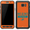 NFL Miami Dolphins Orange Performance Series Galaxy S7 Active Skin