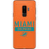 NFL Miami Dolphins Orange Performance Series Galaxy S9 Plus Skin