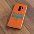 NFL Miami Dolphins Orange Performance Series Galaxy S9 Plus Skin
