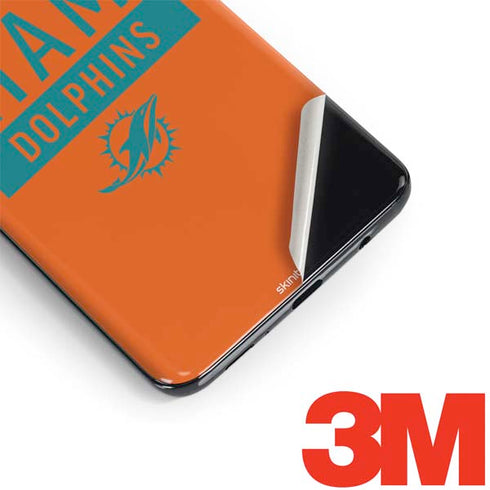 NFL Miami Dolphins Orange Performance Series Galaxy S9 Skin