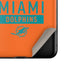 NFL Miami Dolphins Orange Performance Series Galaxy Z Flip Skin