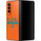 NFL Miami Dolphins Orange Performance Series Galaxy Z Fold3 5G Skin