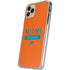 NFL Miami Dolphins Orange Performance Series iPhone 11 Pro Clear Case