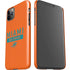 NFL Miami Dolphins Orange Performance Series iPhone 11 Pro Max Lite Case