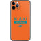 NFL Miami Dolphins Orange Performance Series iPhone 11 Pro Skin