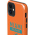 NFL Miami Dolphins Orange Performance Series iPhone 12 Impact Case