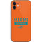 NFL Miami Dolphins Orange Performance Series iPhone 12 Mini Skin