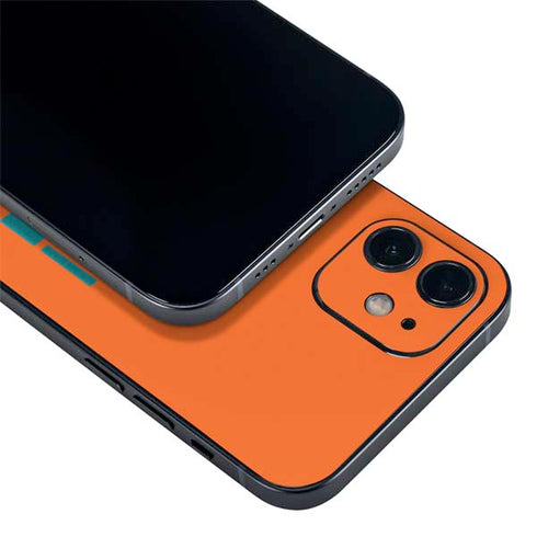NFL Miami Dolphins Orange Performance Series iPhone 12 Mini Skin