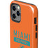 NFL Miami Dolphins Orange Performance Series iPhone 12 Pro Max Impact Case