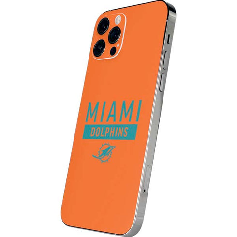 NFL Miami Dolphins Orange Performance Series iPhone 12 Pro Skin