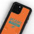 NFL Miami Dolphins Orange Performance Series iPhone 12 Pro Waterproof Case