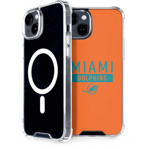 NFL Miami Dolphins Orange Performance Series iPhone 13 MagSafe Case
