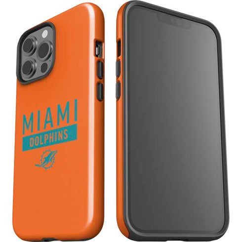 NFL Miami Dolphins Orange Performance Series iPhone 13 Pro Max Impact Case