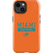 NFL Miami Dolphins Orange Performance Series iPhone 15 Plus Impact Case