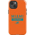 NFL Miami Dolphins Orange Performance Series iPhone 15 Impact Case