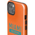 NFL Miami Dolphins Orange Performance Series iPhone 15 Impact Case