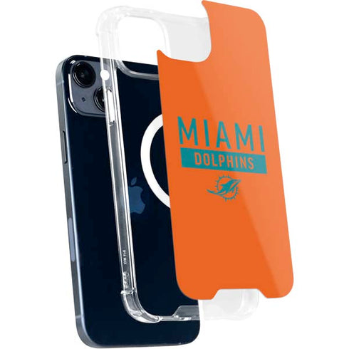NFL Miami Dolphins Orange Performance Series iPhone 14 Plus MagSafe Case