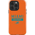 NFL Miami Dolphins Orange Performance Series iPhone 15 Pro Impact Case