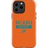 NFL Miami Dolphins Orange Performance Series iPhone 15 Pro Max Impact Case