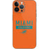 NFL Miami Dolphins Orange Performance Series iPhone 14 Pro Max Skin