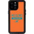 NFL Miami Dolphins Orange Performance Series iPhone 14 Pro Max Waterproof Case